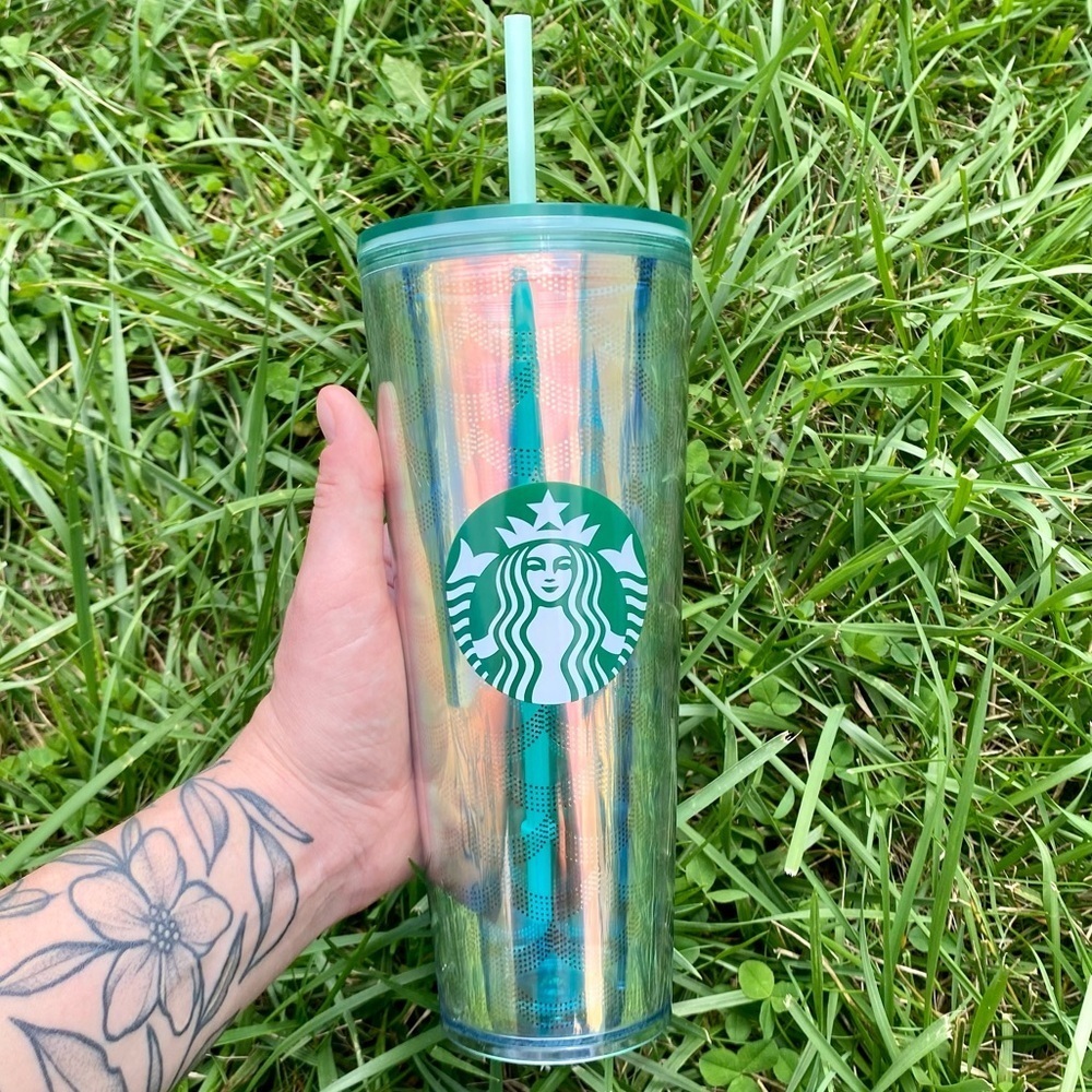 Starbucks 2019 Iridecent‎ Mermaid Scale Acrylic 24oz Tumbler